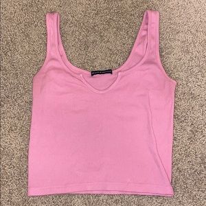 V cropped brandy Melville tank top